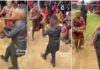 Ghanaian Actor Yaw Dabo doing the Kete dance Photo Source: yawdabo_tv