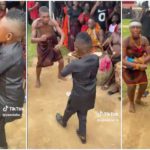 Ghanaian Actor Yaw Dabo doing the Kete dance Photo Source: yawdabo_tv