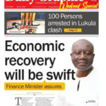 The Weekend’s Newspaper Headlines