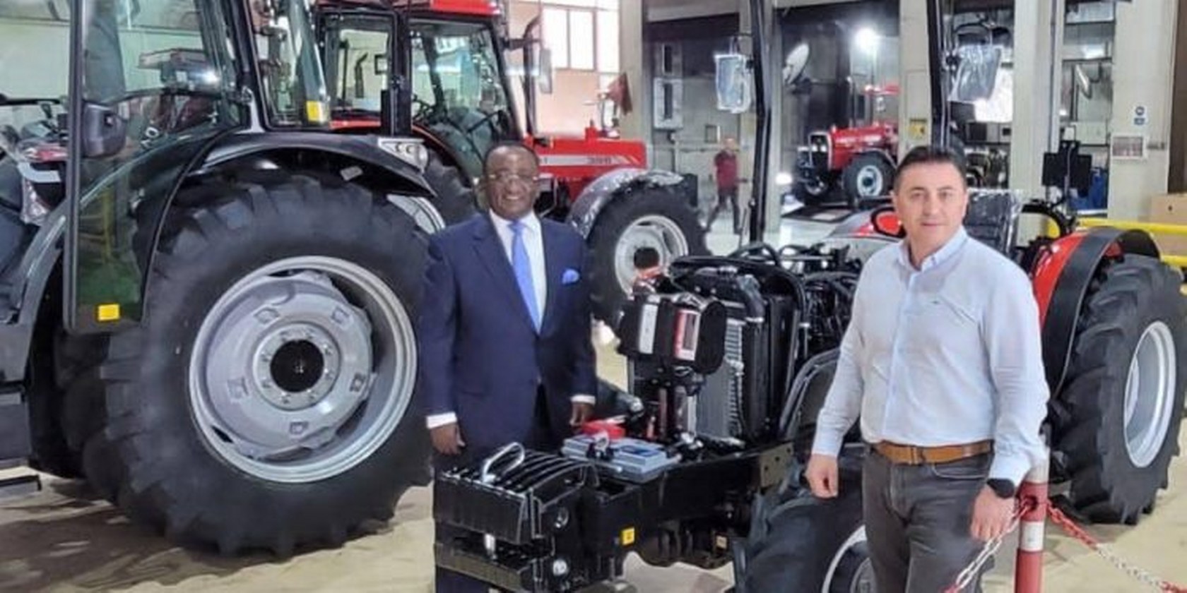 Afriyie Akoto secures big tractor deal for Ghana
