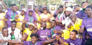 Medeama SC celebrate Premier League success