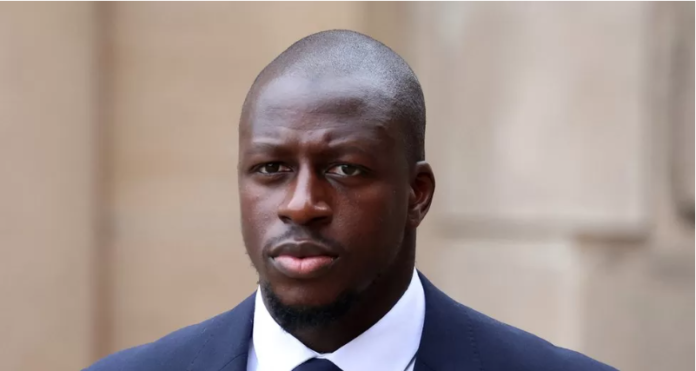 REUTERS Image caption: Benjamin Mendy denies two charges