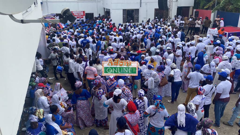 Bawumia files nomination form