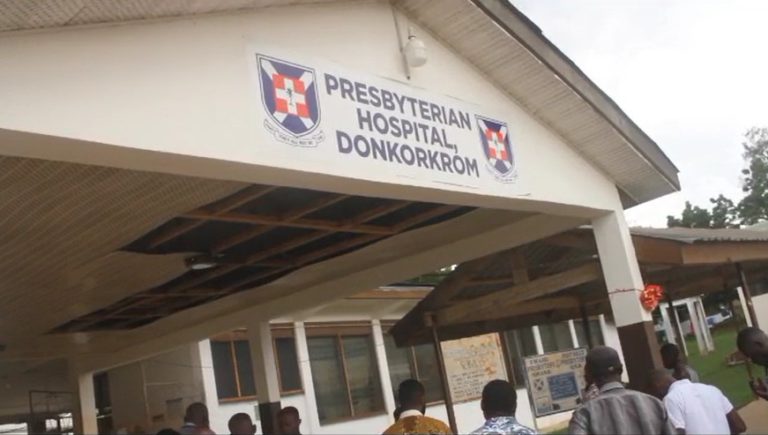 Hospital flooded due to heavy rains at Afram Plains