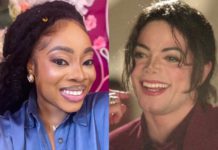 Moesha Boduong and Michael Jackson