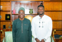 Alban Bagbin [L] and Asamoah Gyan [R]