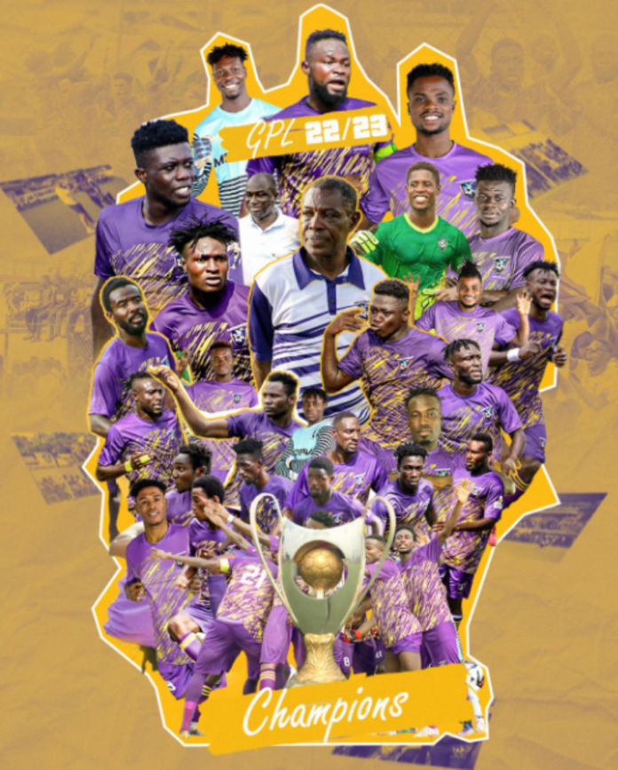 Medeama SC are champions of Ghana Premier League