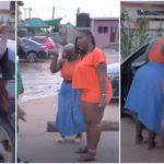 Vanessa Nicole on the set of a skit Photo Source: New Kumasi TV