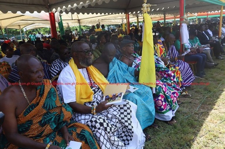 Mempeasem chief explains why he did not stand to observe national anthem at event