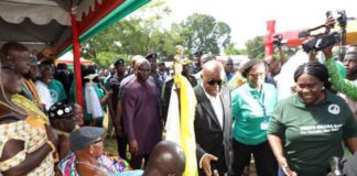 How President Akufo-Addo reacted after Mempeasem chief refused to stand for national anthem