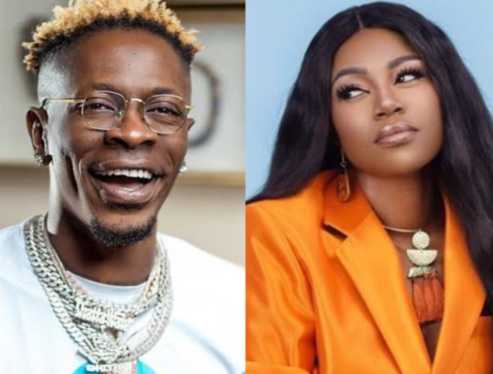 Shatta Wale and Yvonne Nelson