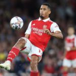 Saliba only made his first-team debut for Arsenal in August