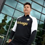 Mauricio Pochettino on his first day at Cobham training ground