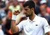 Novak Djokovic has not lost a completed match at Wimbledon since 2016