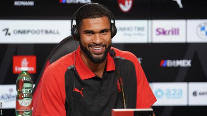 Ruben Loftus-Cheek is the second English player at AC Milan after ex-Chelsea team-mate Fikayo Tomori