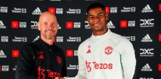 Marcus Rashford has spent eight seasons as a Manchester United first-team player