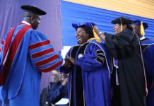Valley View University honours Chief of Staff, Frema Osei-Opare