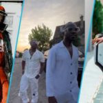 A collage of Okyeame Kwame And Flowking Stone Image credit: @flowkingstone @okyeamekwame