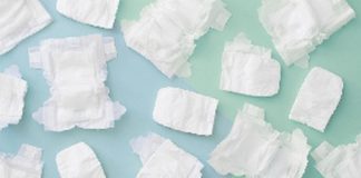 File photo of baby diapers