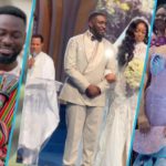 Pastor Enoch Boamah and his pretty bride look adorable together. Photo credit: @menscook