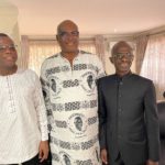 NDC Leadership pays courtesy call on Kojo Bonsu-