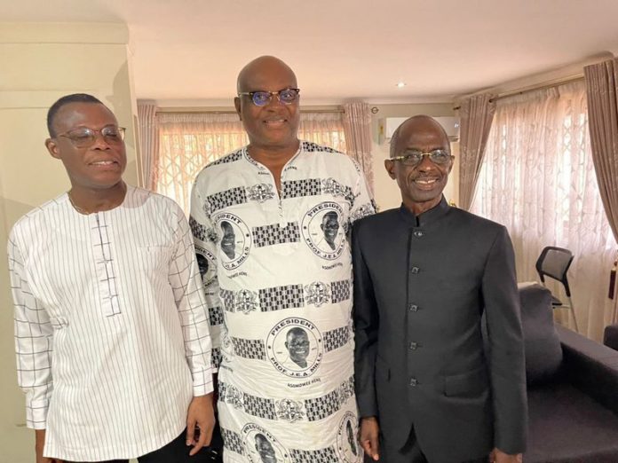 NDC Leadership pays courtesy call on Kojo Bonsu-