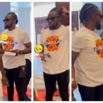 A collage of Isaac Twum-Ampofo at the unveiling of Tehilla X