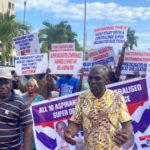 NPP supporters storm Alisa hotel