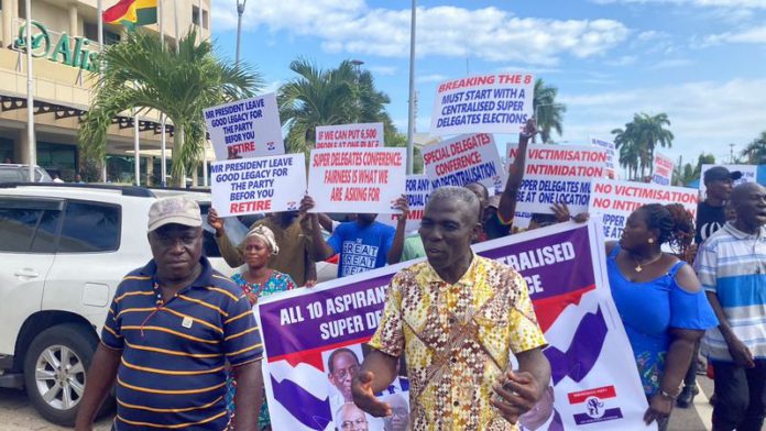 NPP supporters storm Alisa hotel