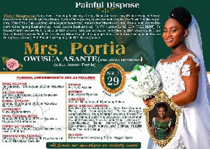 The late Mrs Portia Akosah-Brempong