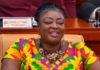 Freda Prempeh as the Minister for Sanitation and Water Resources.