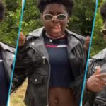 A collage of DJ Switch dancing Image credit: @parentsofdjswitchGhana