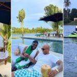 Mubarak Wakaso, Jordan Ayew and Dede Ayew. Photo Source: andreayew