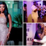 Kuami Eugene, Fameye and Nacee perform at Delay's birthday party Photo credit: @delayghana