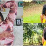 Kafui Danku flaunts curves in swimsuit. Image Credit: @kafuidanku