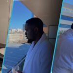 Ghanaian Rapper chilling abroad Photo Source: Sarkodie