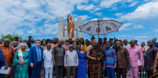 Akufo-Addo commissions revamped Kwame Nkrumah Memorial Park