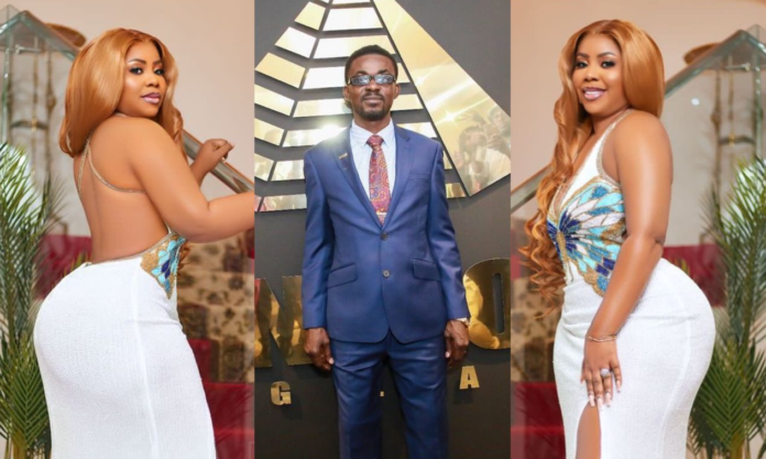 Nam1 and his wife, Rose Appiah Mensah | Adomonline.com