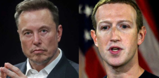 Elon Musk and Mark Zuckerberg.Chesnot/Getty Images; ANDREW CABALLERO-REYNOLDS/AFP via Getty Images