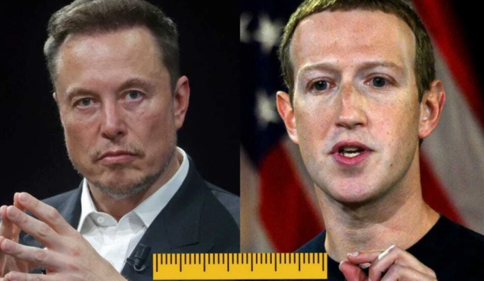 Elon Musk and Mark Zuckerberg.Chesnot/Getty Images; ANDREW CABALLERO-REYNOLDS/AFP via Getty Images