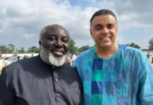 Kwame Yirenkyi Ampofo with Dag Heward-Mills, Founder of Lighthouse Chapel International, Accra in their happier times.