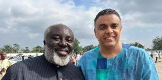 Kwame Yirenkyi Ampofo with Dag Heward-Mills, Founder of Lighthouse Chapel International, Accra in their happier times.