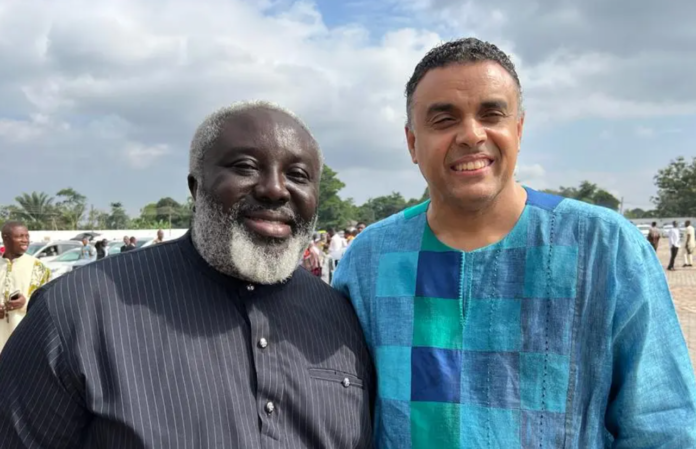 Kwame Yirenkyi Ampofo with Dag Heward-Mills, Founder of Lighthouse Chapel International, Accra in their happier times.