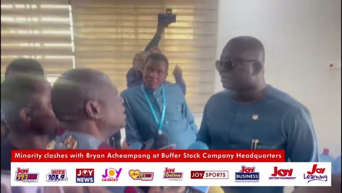 Minority clash with Bryan Acheampong