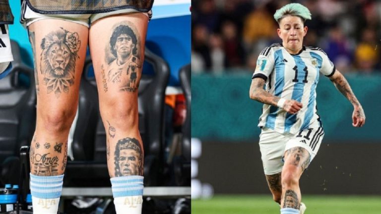 2023 WWC: Argentina forward defends tattoo of Cristiano Ronaldo