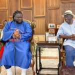 Bishop Kwabena Asiamah and former president John Agyekum Kufuor