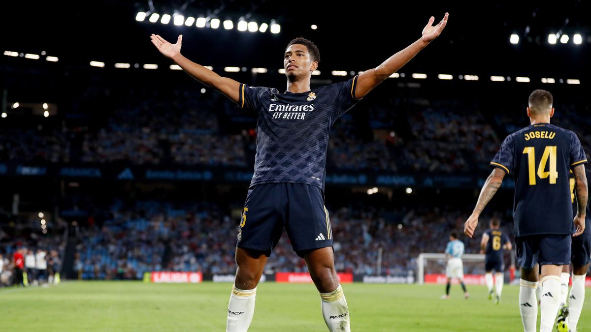 Jude Bellingham scores again as Real Madrid edge Celta Vigo ...