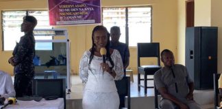 Member of Parliament for Atiwa Constituency who doubles as the Deputy Minister of Finance, Abena Osei Asare