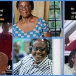 A photo collage of Grace Nortey and Kwame Sefa Kayi in an old movie Image credit: @Grace Nortey @kwame_sefa_kayi