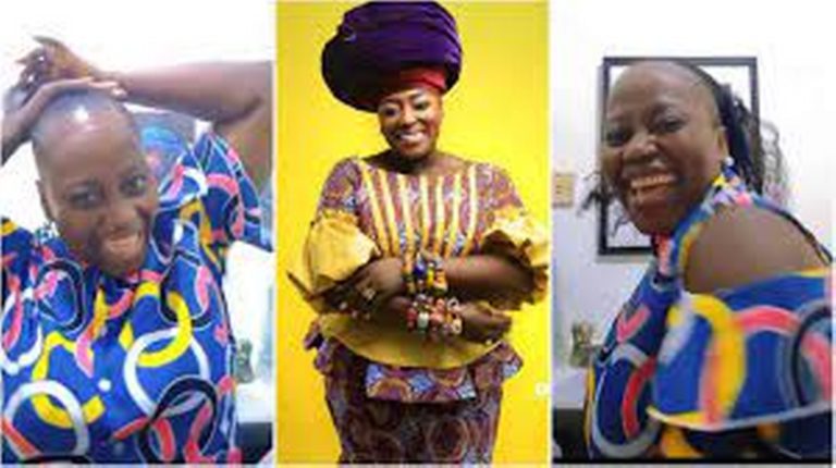 Akumaa Mama Zimbi opens up on hair loss because of her headgear